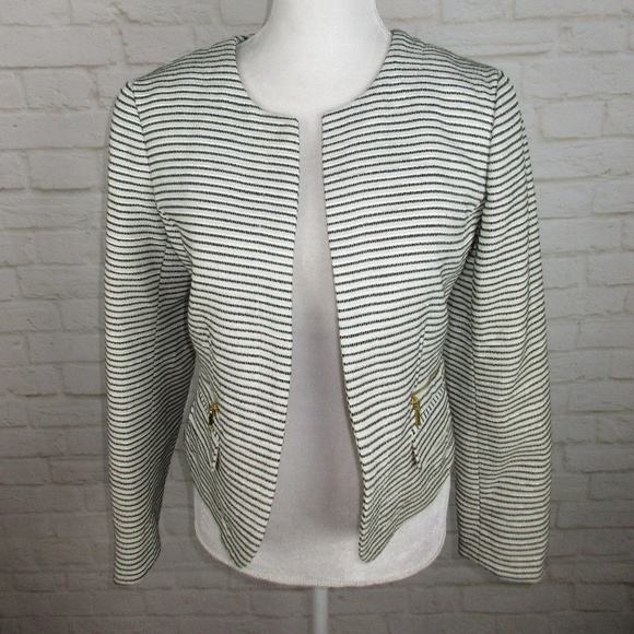 Katherine Barclay Montreal Black White Blazer - Picture 4 of 6